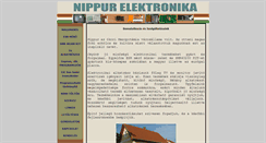 Desktop Screenshot of nippur.hu